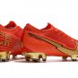 Mercurial Vapor 13 Elite FG CR7 100 Portugal Goal - RedGold