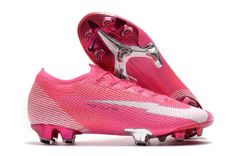 Mercurial Vapor 13 Elite FG Mbappe Rosa - Pink BlastWhiteBlack