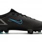 Mercurial Vapor 14 Elite FG Black Iron Grey University Blue