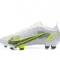 Mercurial Vapor 14 Elite FG Silver Safari CR7 - WhiteBlackMetallic SilverVolt