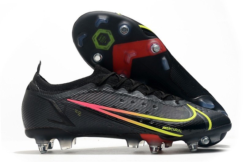 Mercurial Vapor 14 Elite SG-PRO Black x Prism - Black Cyber Yellow Off Noir