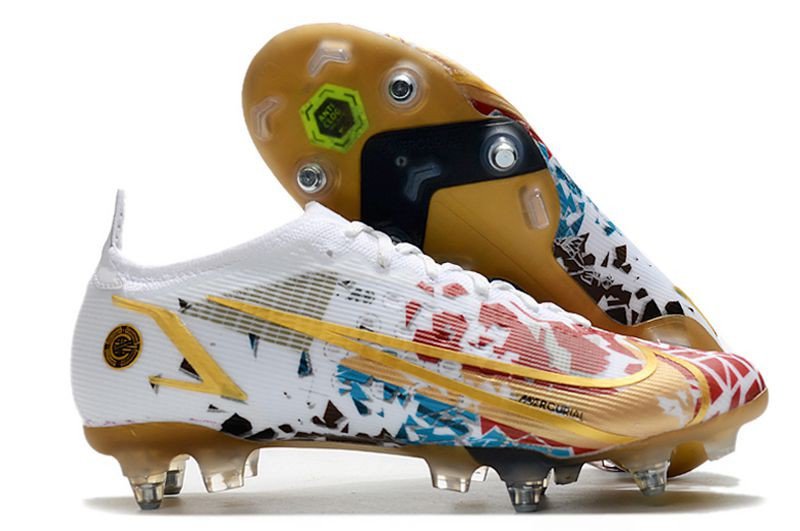Mercurial Vapor 14 Elite SG-PRO CR110 - White Blue Red Gold