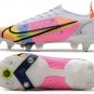 Mercurial Vapor 14 Elite SG-Pro Dragonfly - WhiteMetallic SilverDark Raisin