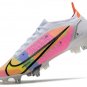 Mercurial Vapor 14 Elite SG-Pro Dragonfly - WhiteMetallic SilverDark Raisin
