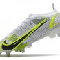 Mercurial Vapor 14 Elite SG-PRO Silver Safari CR7 - WhiteBlackMetallic SilverVolt