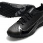 Mercurial Vapor 14 Elite Turf Blackout - BlackBlackSilver