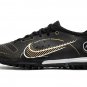 Mercurial Vapor 14 Elite Turf Shadow - BlackGoldSilver