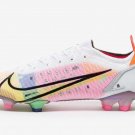 Mercurial Vapor Dragonfly 14 Elite FG - WhiteMetallic SilverDark Raisin