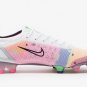 Mercurial Vapor Dragonfly 14 Elite FG - WhiteMetallic SilverDark Raisin