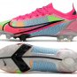 Mercurial Vapor XIV Elite FG White Black Pink Mulitcolor
