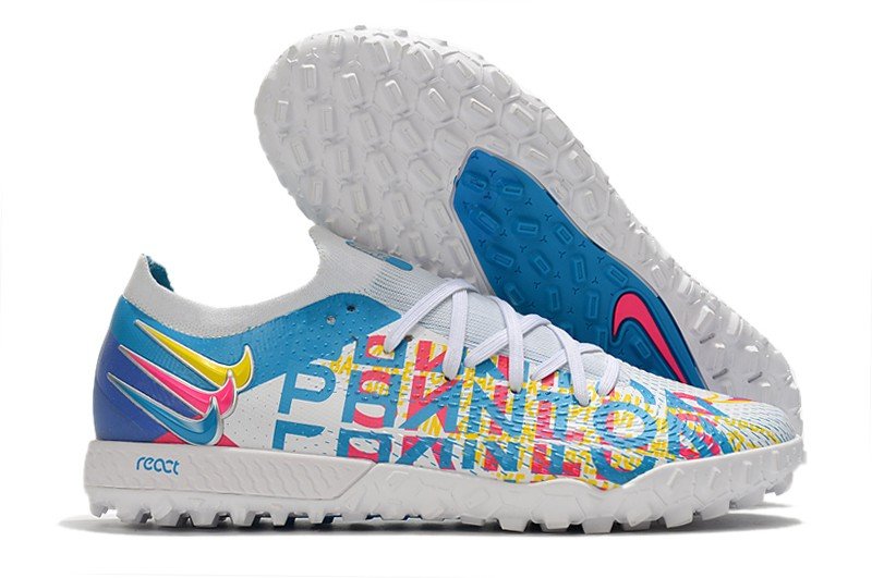 Phantom GT Pro Turf - Chlorine BluePink BlastYellowWhiteMetallic Silver
