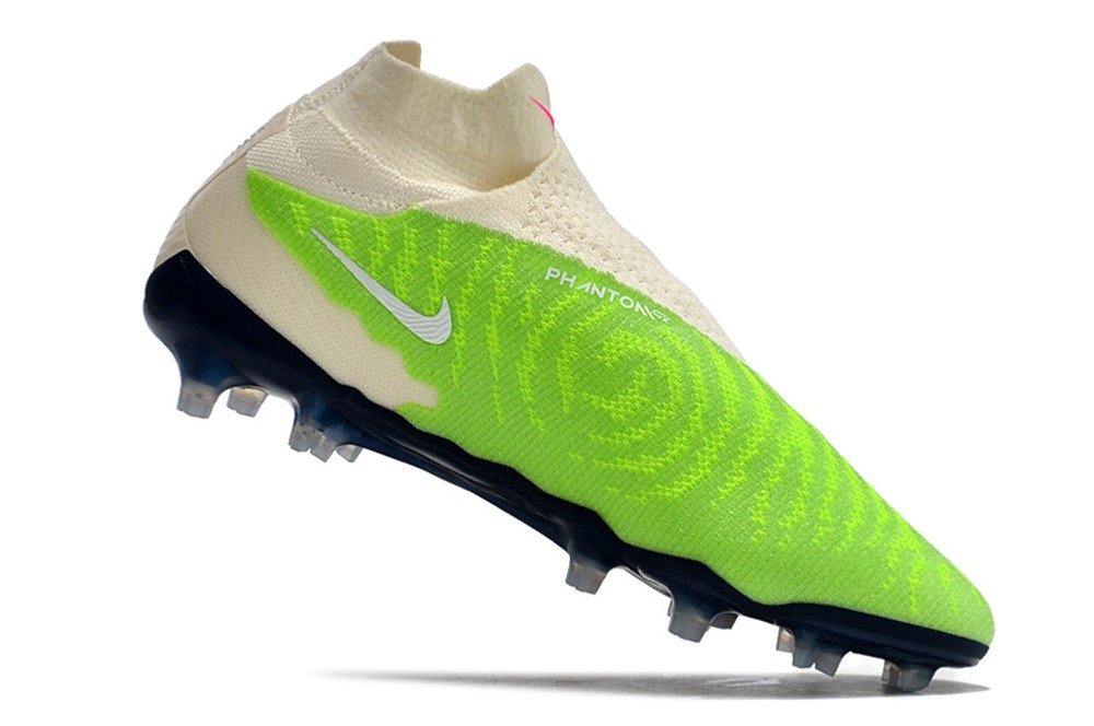 Phantom GX Elite DF FG Link Football - GreenVolt BlackWhite