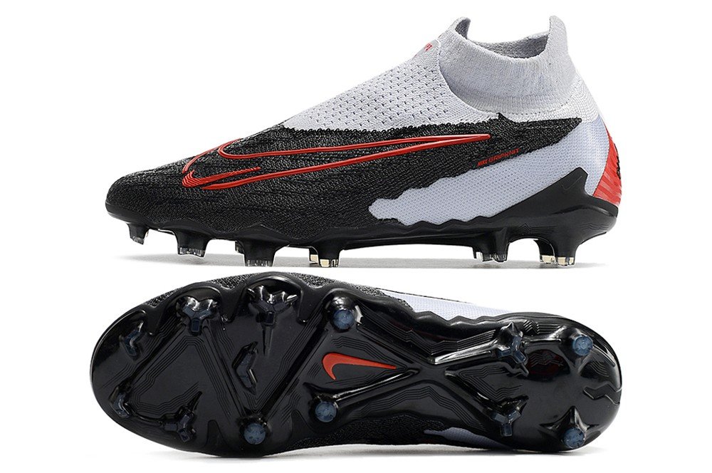 Phantom GX Elite DF FG Link Football - GreyBlackPink Red