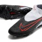 Phantom GX Elite DF FG Link Football - GreyBlackPink Red