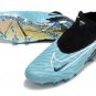 Phantom GX Elite DF FG Link Football - Laser BlueBlackWhite
