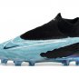 Phantom GX Elite DF FG Link Football - Laser BlueBlackWhite