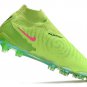 Phantom GX Elite DF FG Link Football - Laser GreenVolt BlackRed