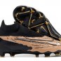 Phantom GX Elite DF FG Link Football Boots - BlackWhiteDark Smoke Yellow
