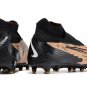 Phantom GX Elite DF FG Link Football Boots - BlackWhiteDark Smoke Yellow