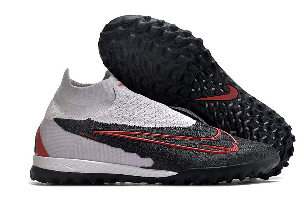 Phantom GX Elite DF Turf Link Football - GreyBlackPink Red