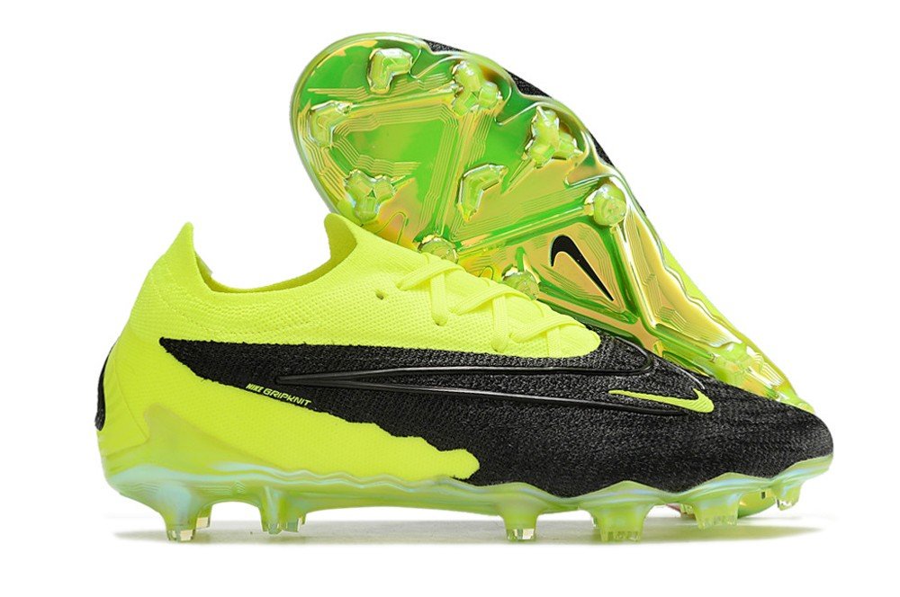 Phantom GX Elite FG Link Football - BlackYellowVolt Black