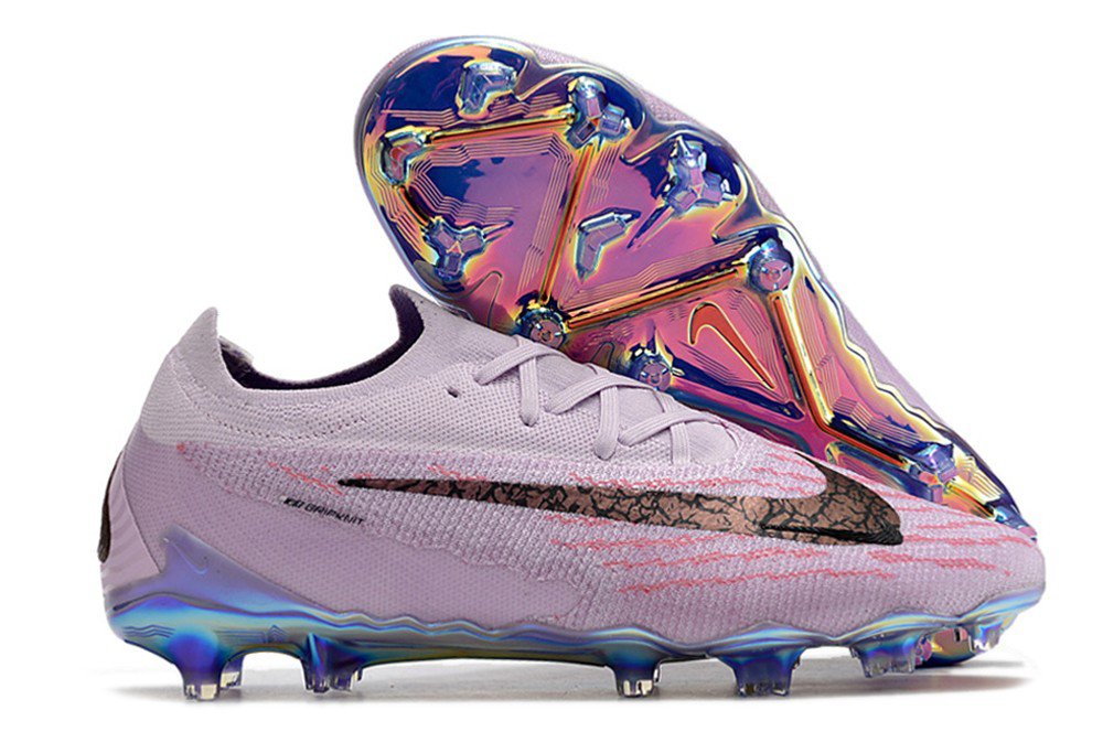 Phantom GX Elite FG Link Football - Purple PinkMulti-ColorBlack