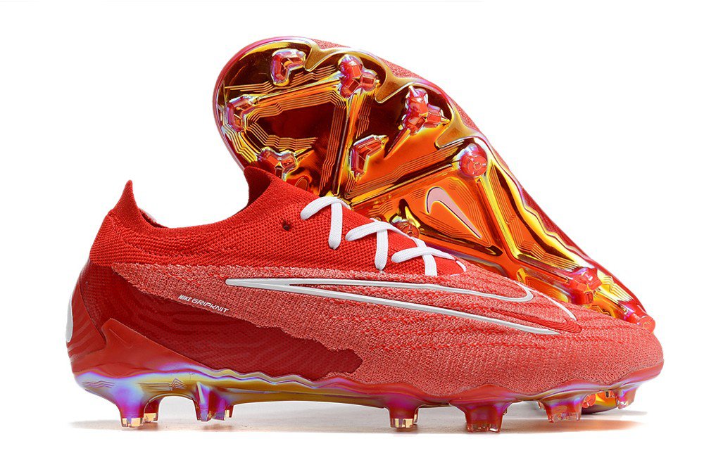 Phantom GX Elite FG Link Football Boots - RedWhiteBurgundy Crush