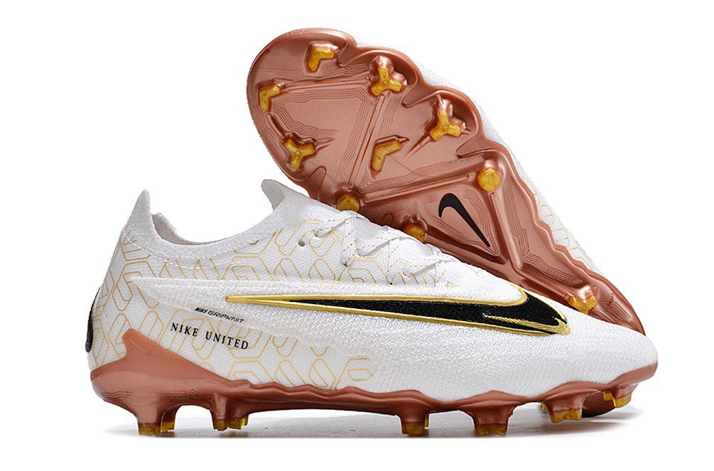 Phantom GX Elite FG United Golden Pack - WhiteMetallic GoldBlack