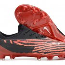 Phantom GX Pro FG Link Football - BlackBright CrimsonRedWhite