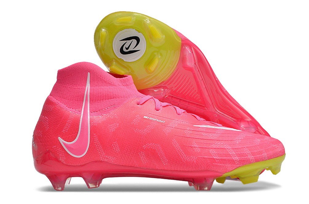 Phantom Luna Elite FG Football Boots - PinkVoltWhite