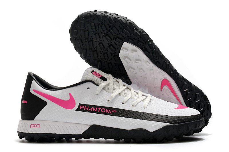 React Phantom GT Pro Turf - WhitePink BlastBlack