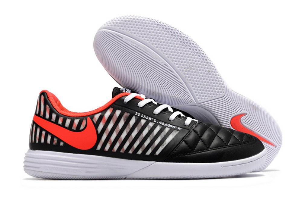 Lunargato II IC Indoor Small Sided - Black AnthraciteRedTeam Gold