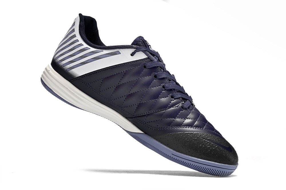 Lunargato II IC Indoor Small Sided - WhiteBarely VoltBlackened Blue