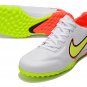 React Tiempo Legend 9 Pro Turf Motivation Pack - WhiteVolt Bright Crimson