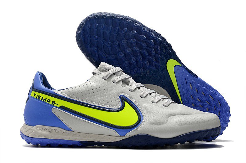 React Tiempo Legend 9 Pro Turf Recharge Pack - Grey FogVoltSapphireBlue