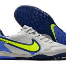 React Tiempo Legend 9 Pro Turf Recharge Pack - Grey FogVoltSapphireBlue