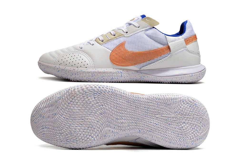 Streetgato IC Indoor Small Sided - WhiteMetallic GoldHyper Royal