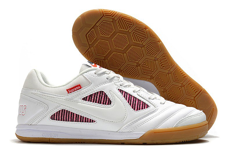 Supreme x SB Gato White - WhiteWhite GYM Red