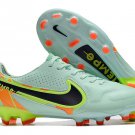 Tiempo Legend 9 Elite FG Bonded Pack - Barely GreenBlackened BlueOrange