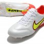 Tiempo Legend 9 Elite FG Motivation Pack - WhiteVolt Bright Crimson