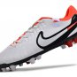Tiempo Legend 10 Academy AG Ready - WhiteBlackBright Crimson