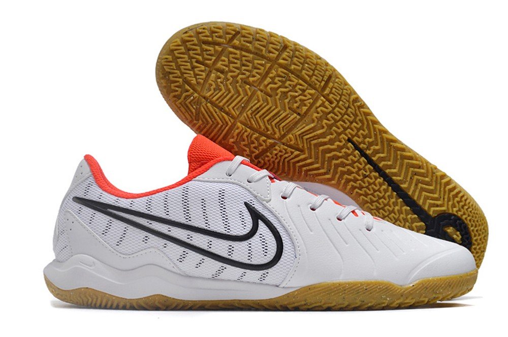 Tiempo Legend 10 Academy Indoor Ready - WhiteBlackBright Crimson