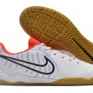 Tiempo Legend 10 Academy Indoor Ready - WhiteBlackBright Crimson