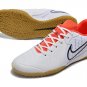 Tiempo Legend 10 Academy Indoor Ready - WhiteBlackBright Crimson