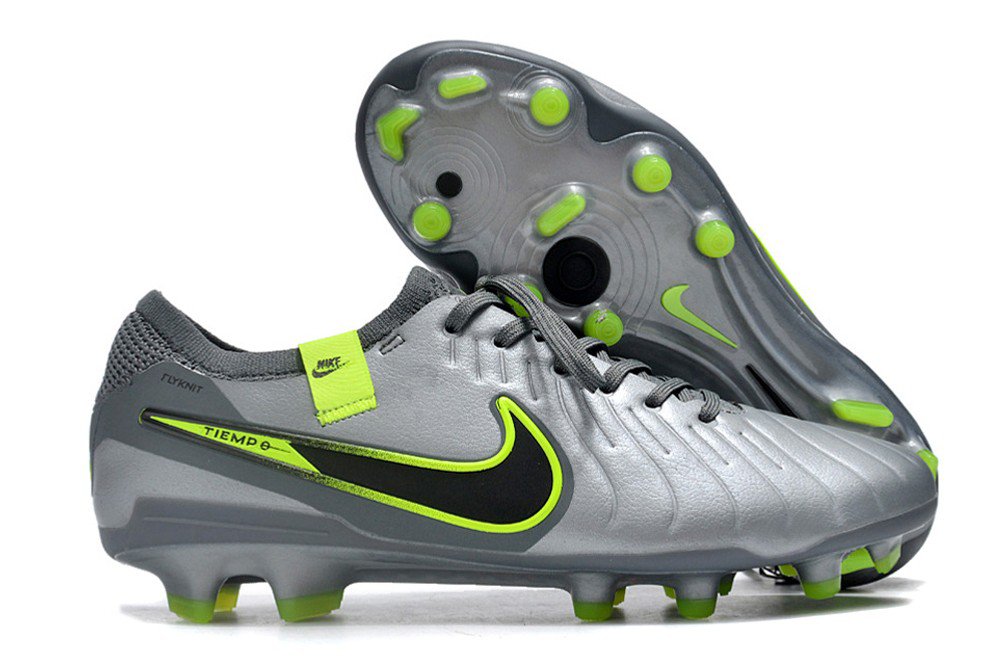Tiempo Legend 10 Elite FG Chrome R9 Concept - Chrome GreyGreenBlack