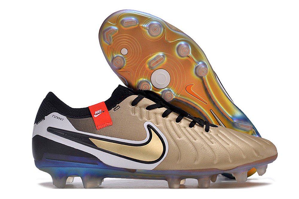 Tiempo Legend 10 Elite FG Golden Touch - Metallic Gold SilkBlackTotal CrimsonMetallic Gold Coin