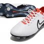 Tiempo Legend 10 Elite FG Ready - WhiteBlackBright Crimson