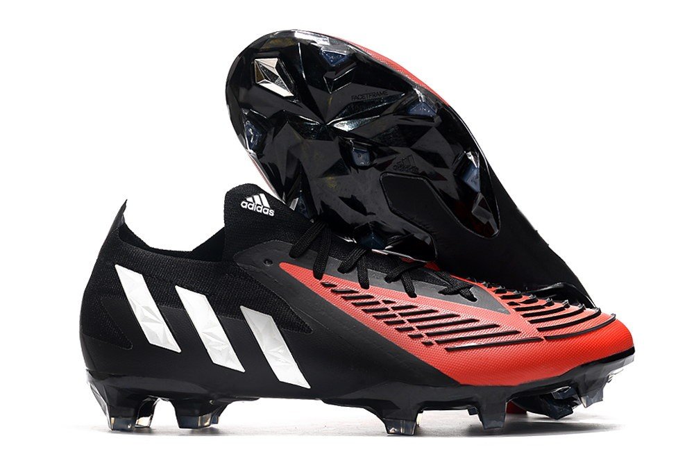 1 Low FG Football - BlackWhiteRed
