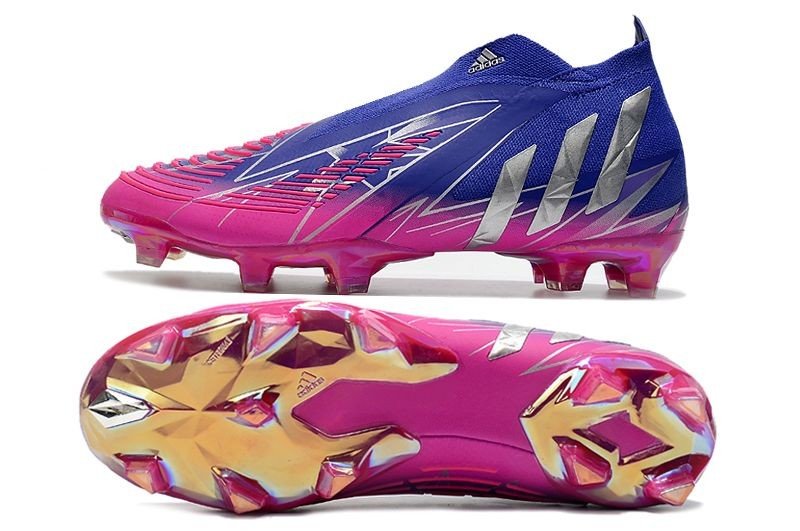Predator Edge + FG Champions Code Pack - Team College PurpleSilver MetallicShock Pink