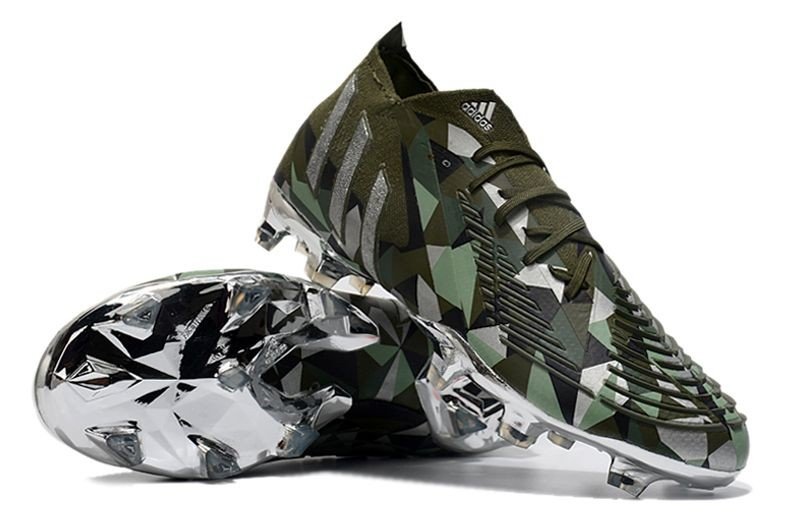 Predator Edge Crystal .1 FG Swarovski LIMITED EDITION - Focus OliveSilver MetallicMagic Lime